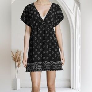 Portocruz black swimsuit cover-up dress